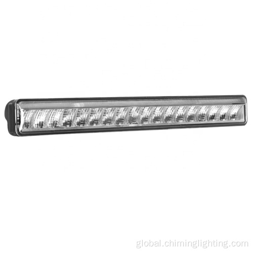 led light bar with amber 15" car led bar light with position light Manufactory